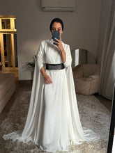 Moonlight Set 2 Pic ( Dress & Kaftan ) White ✨